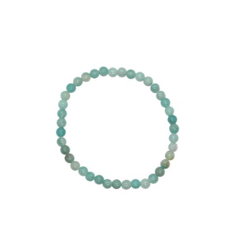 Amazonite beaded Bracelet 4 mm for wholesale by Green Tree