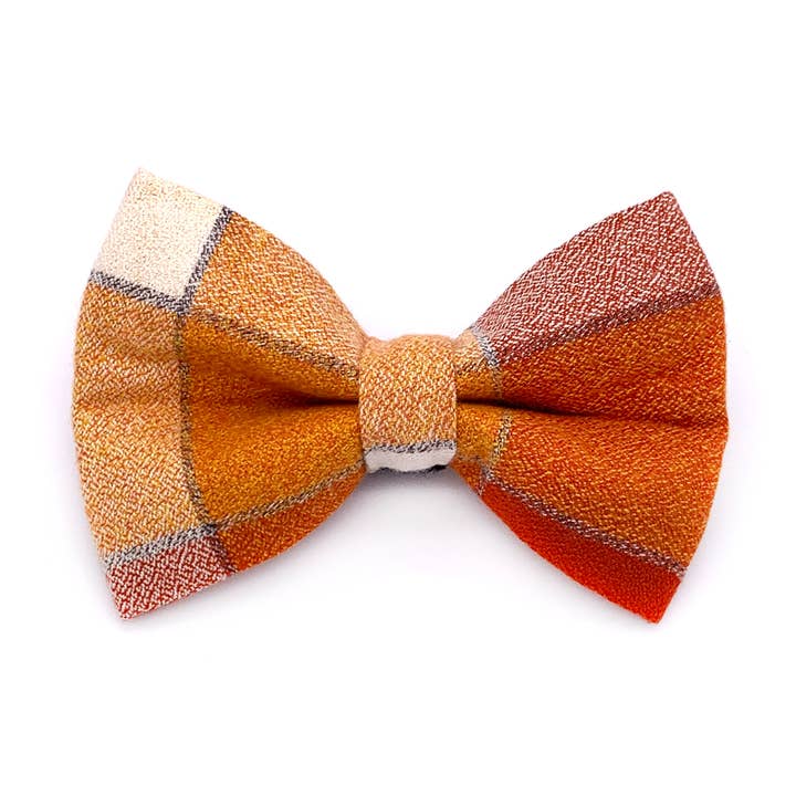 Pumpa pläd flanell hund fluga för wholesale av Winthrop Clothing Co.