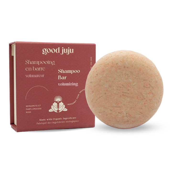 Good Juju Body & Home - Wholesale Shampoo Puck/Solid Shampoo - Volumizing Shampoo Bar for Oily/Fine Hair