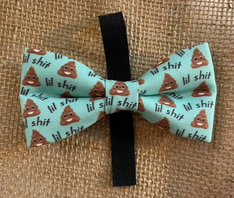 DOG BOW TIES - Wholesale Pet Bow Tie - Dog - *MINI SIZE Lil' Shi* Poop Emoji1