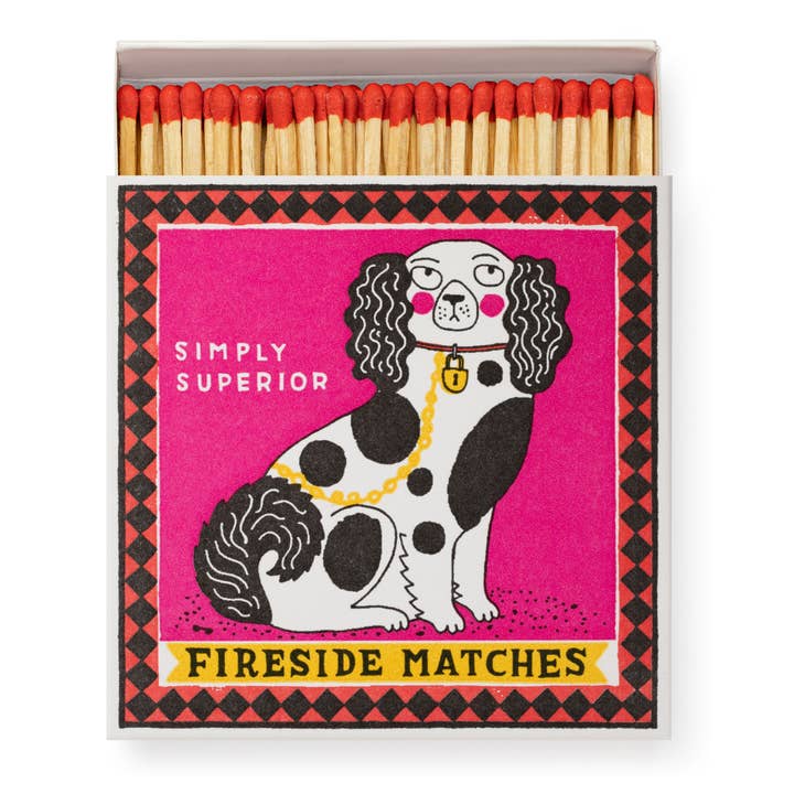 Staffordshire Figure | Square - Safety Matches for wholesale by Archivist Gallery | United States