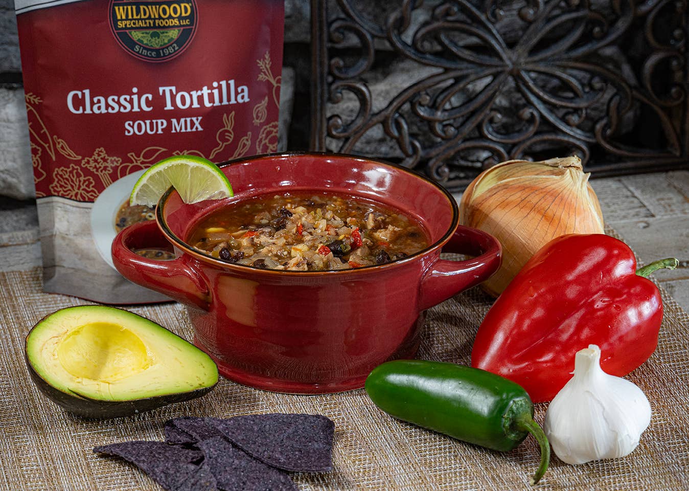 Wildwood Specialty Foods - Vente Soupes - Mélange classique pour soupe aux tortillas1