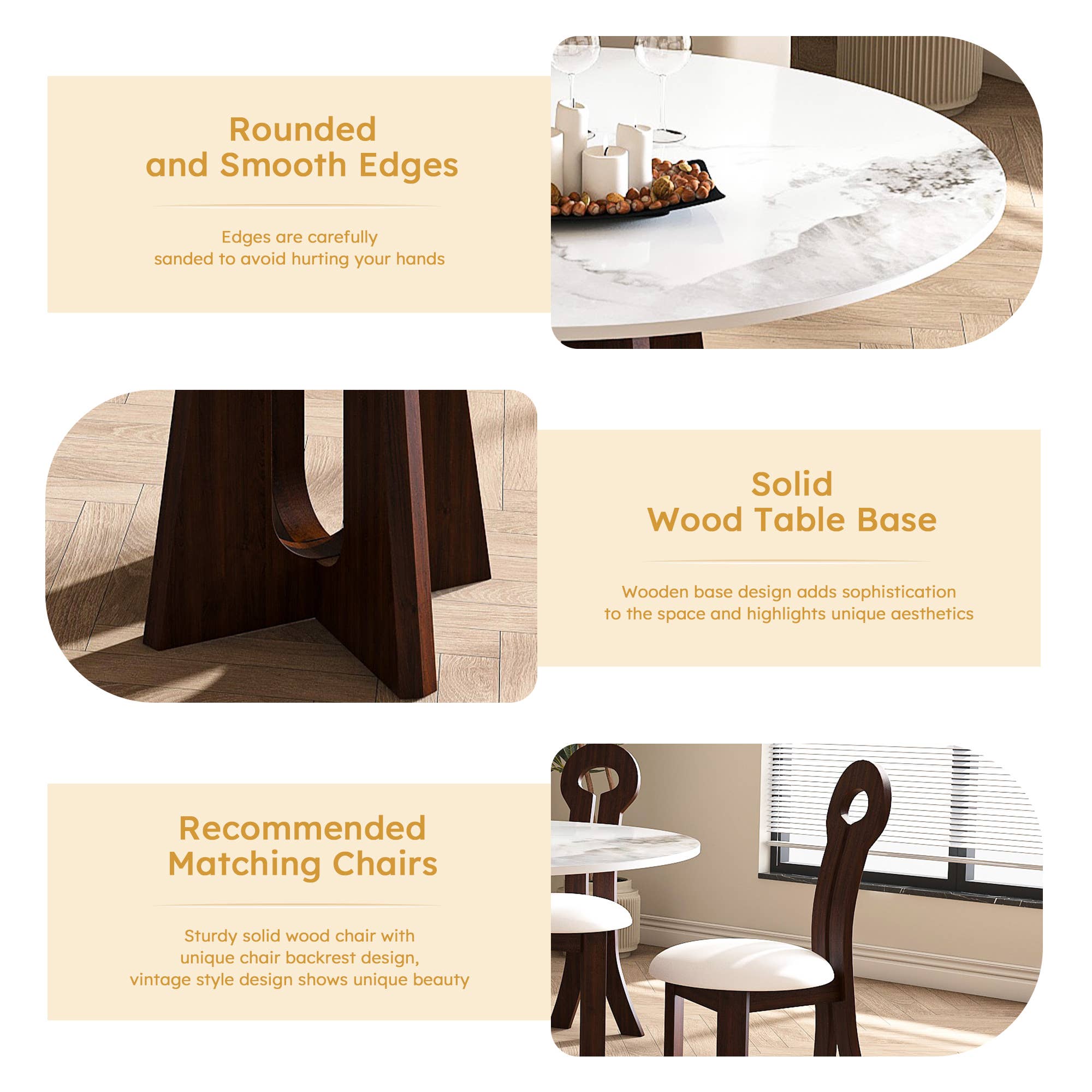 HOMYCASA DESIGN INC - Wholesale Sideboard - Luxury Private Club Dining Area with Marble Dining Set8