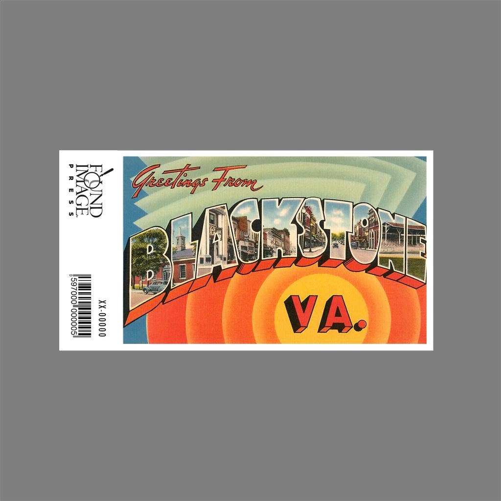 Found Image Press - Wholesale Sticker - Sticker VA-375 Groeten uit Blackstone1