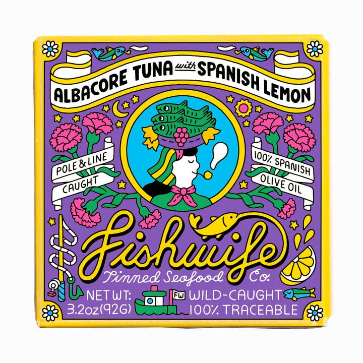 Albacore Tuna with Spanish Lemon for wholesale by Fishwife