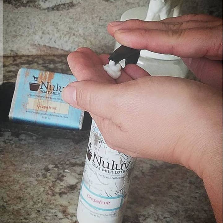 Nuluv Goat Milk Products - Wholesale Body Cream/Lotion - Tester Single Lotion Pump