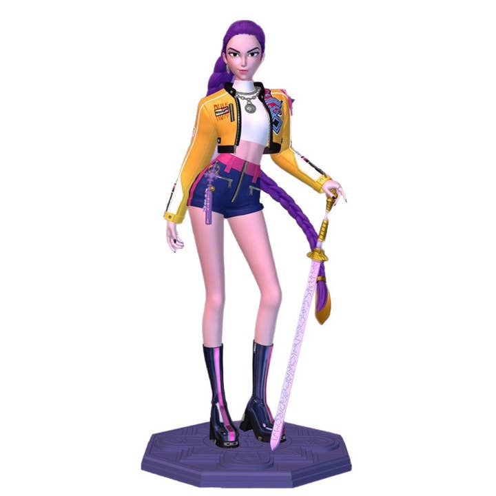 Modèle de présentation de figurine de collection K-Pop Demon Hunters pour la vente par Sparkling Extras