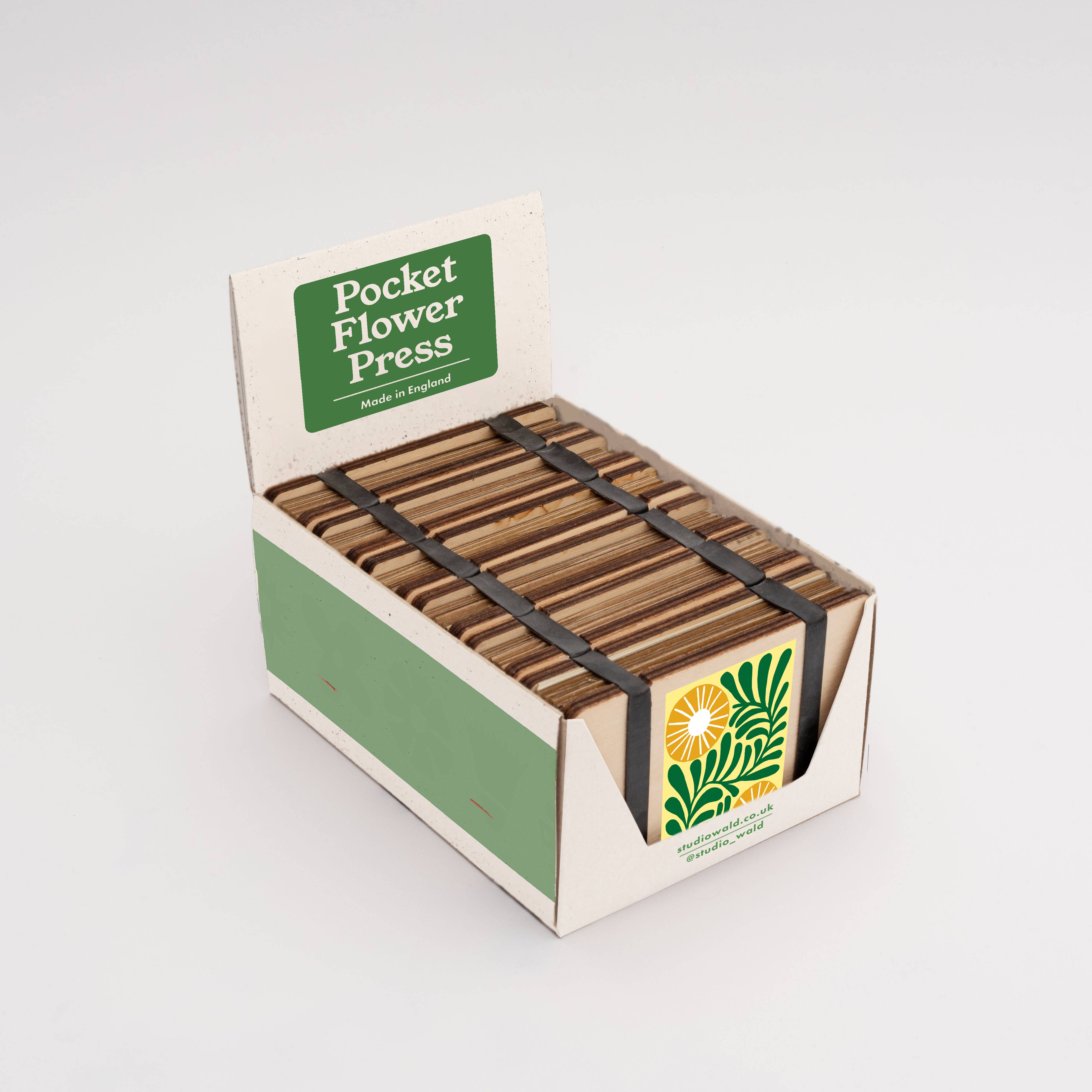 Studio Wald - UK Made – wholesale DIY craft kit – Pocket Flower Press - Vine3