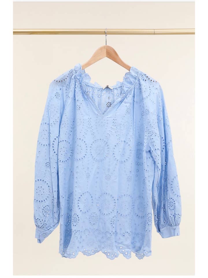 LÉA & LUC - Wholesale Blouse - Women's - 100% Cotton Blouse REF. 1216824