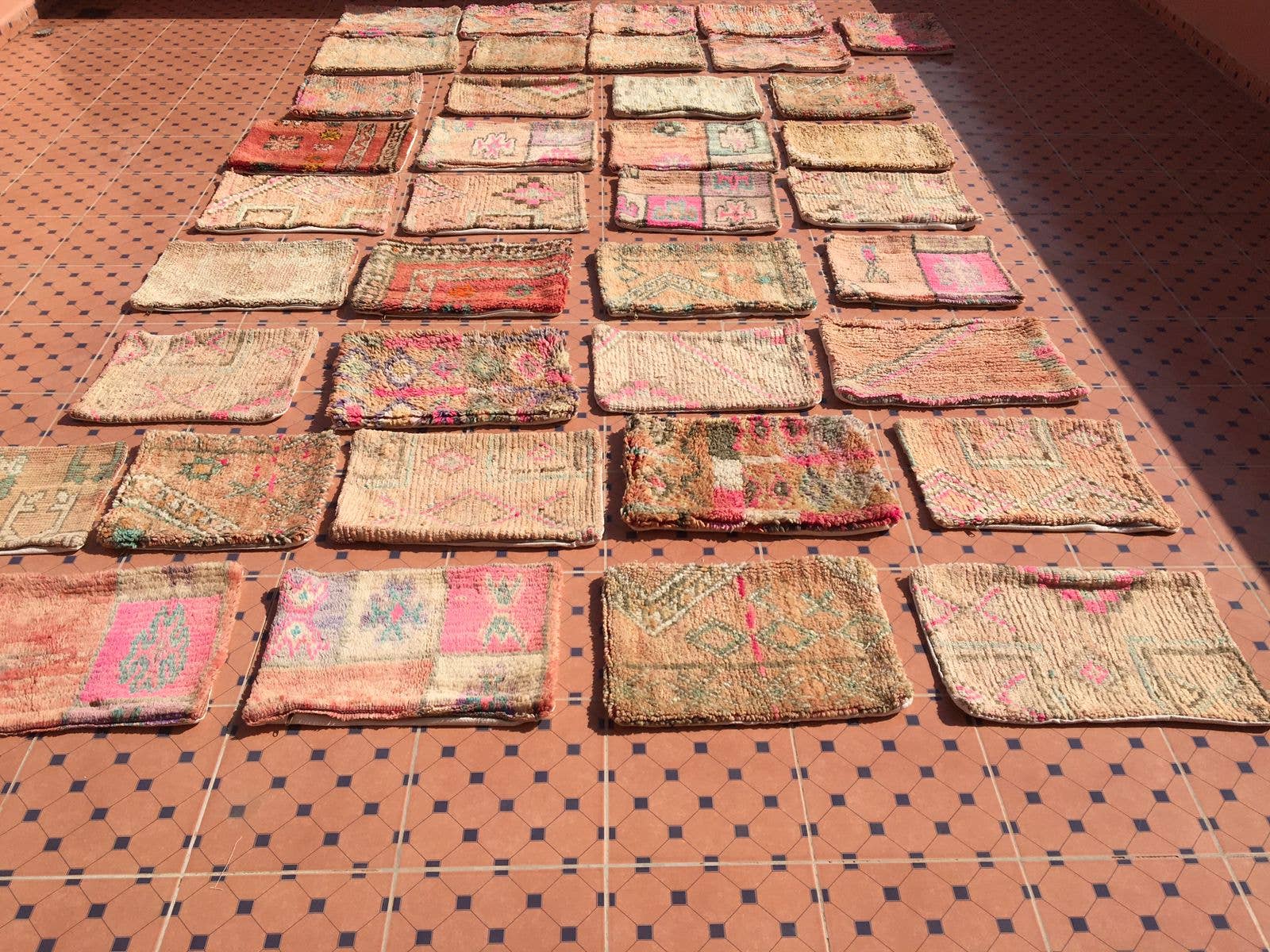 marrakeshop - Wholesale Throw pillow cover - Moroccan Vintage Boujad Cushions Pillows Cover Case19