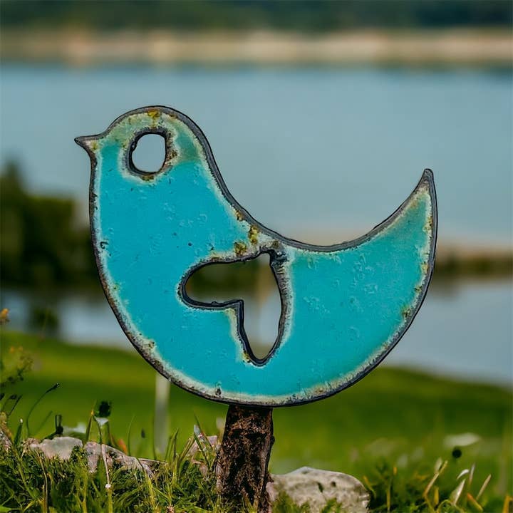 Bird Heart Magnet garden eco USA nature lover impulse buy for wholesale by Iron Jewel