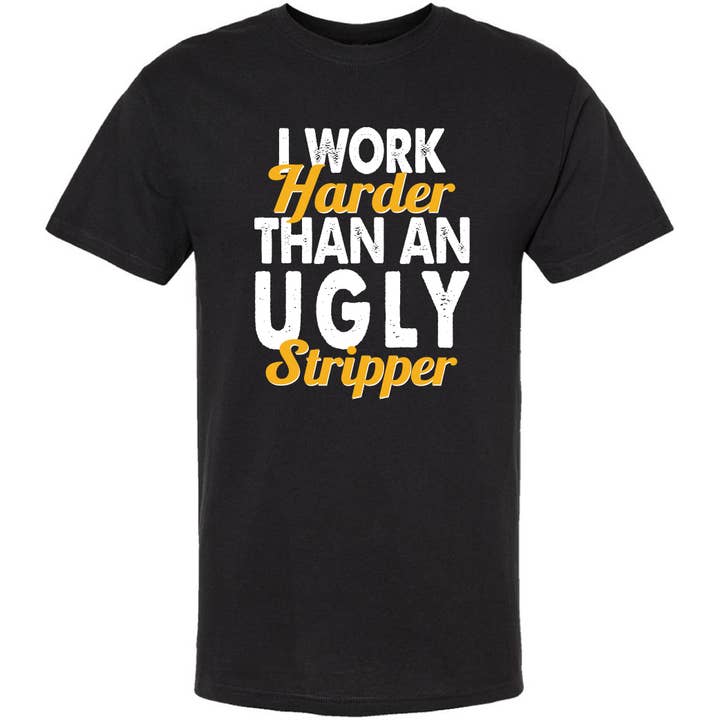 Hässliches Stripper-T-Shirt für den Großhandel von Jailbird Designs