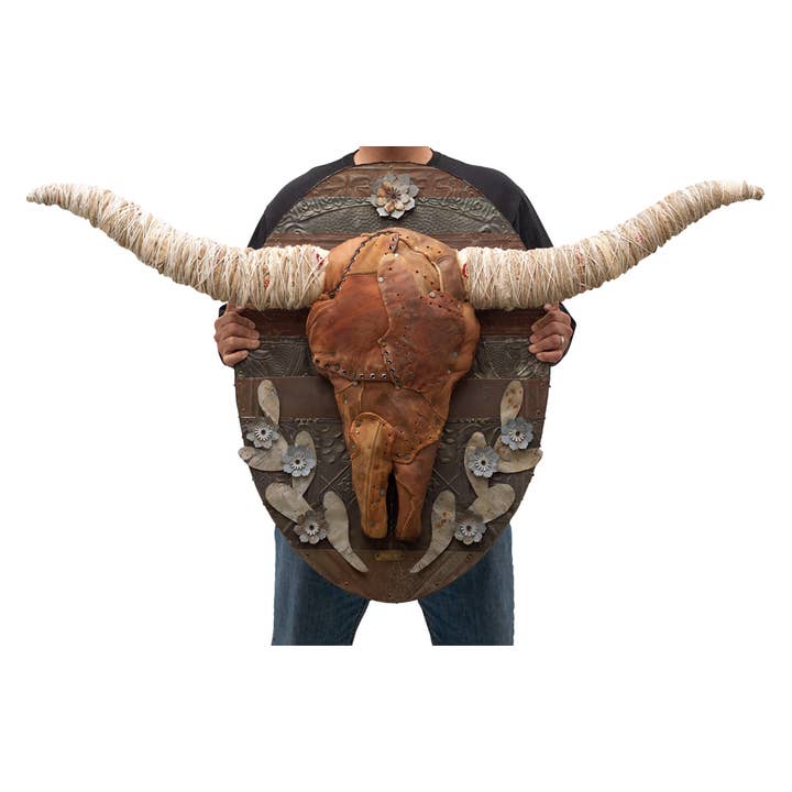 Dolan Geiman - Wholesale Wall Accent - Wall Decor | Texas Longhorn Art | OPEN RANGE (LONGHORN)