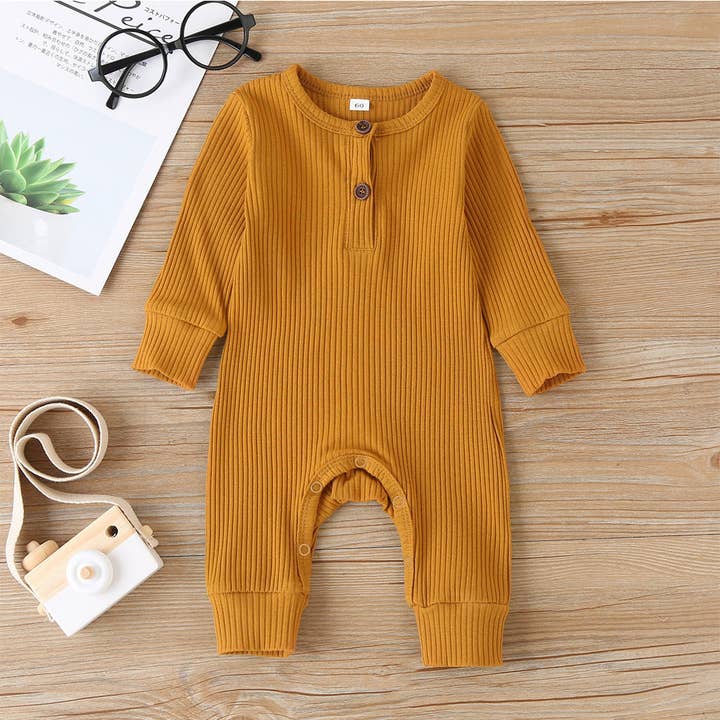 PatPat - Wholesale Jumpsuit – Baby - Baby Boy / Girl Cotton Knitted Style Cardigan Jumpsuit8