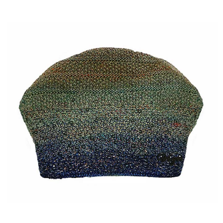 Uldberet til kvinder i degradéfarver for engroshandel hos Vizio Collezione