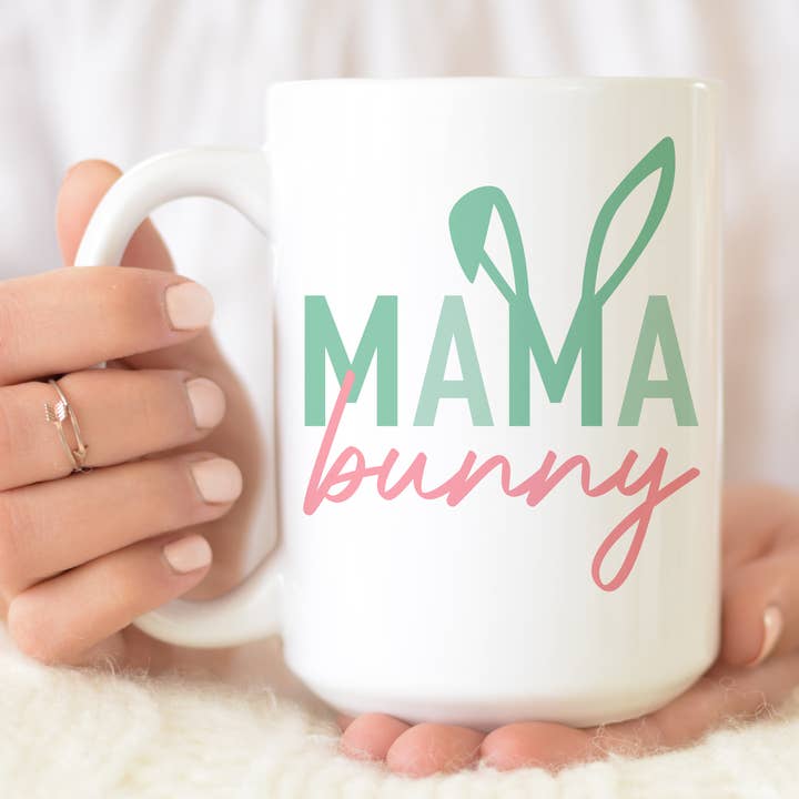 MAMA BUNNY (MEERDERE STIJLEN) PASEN, LENTE voor wholesale door From Us To You Co. Handmade Goods