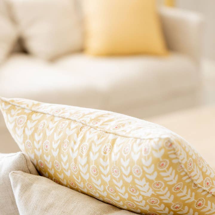 Humble Living - Wholesale Throw/decorative pillow - Dandelion Harvest - Dijon3