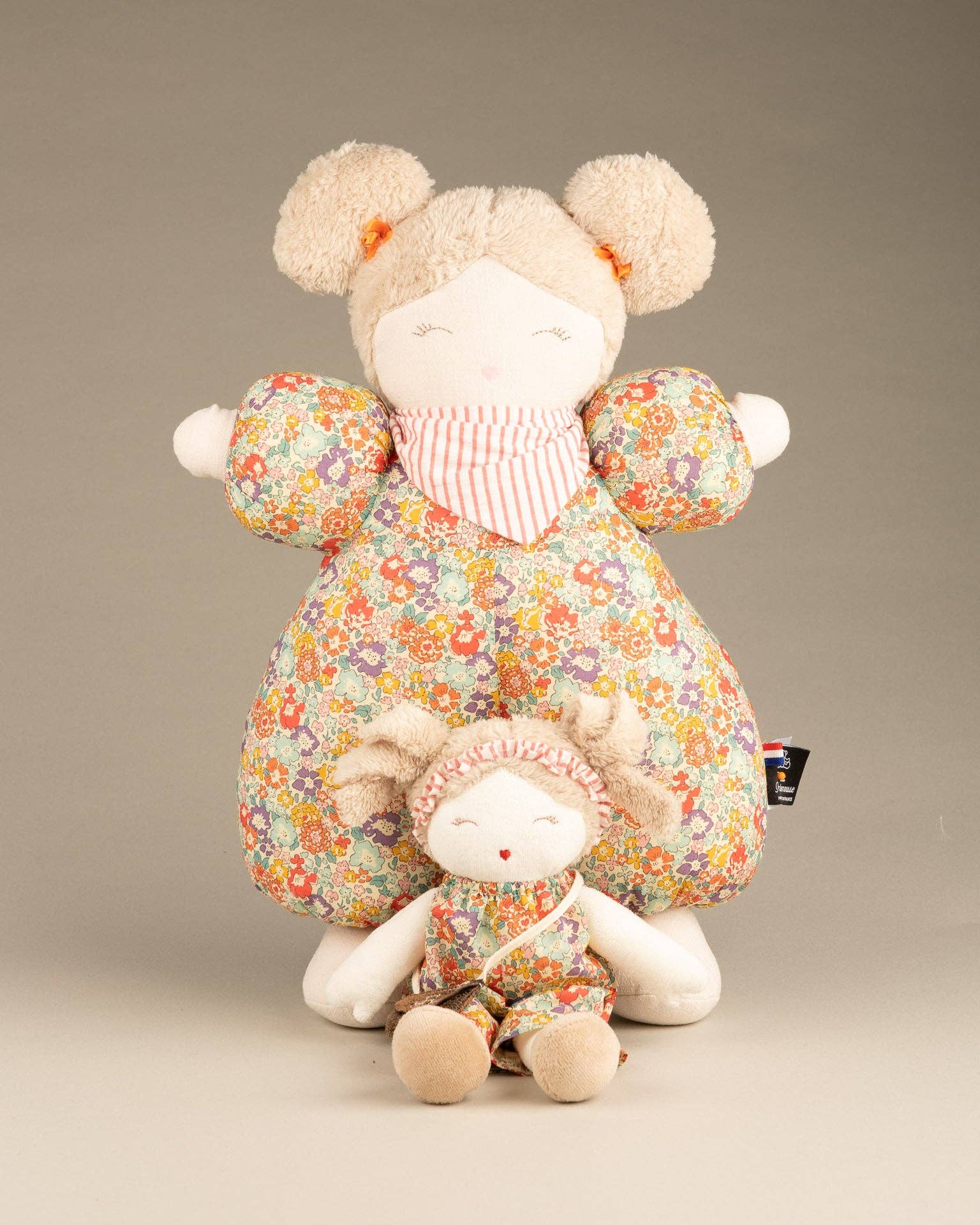 Pamplemousse Peluches - Wholesale Doll - Kids - Marguerite Liberty Orange Doll1