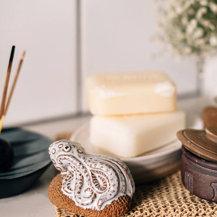 Ten Thousand Villages - Wholesale Pumice/Exfoliating Stone - Pedicure Friend Octopus2