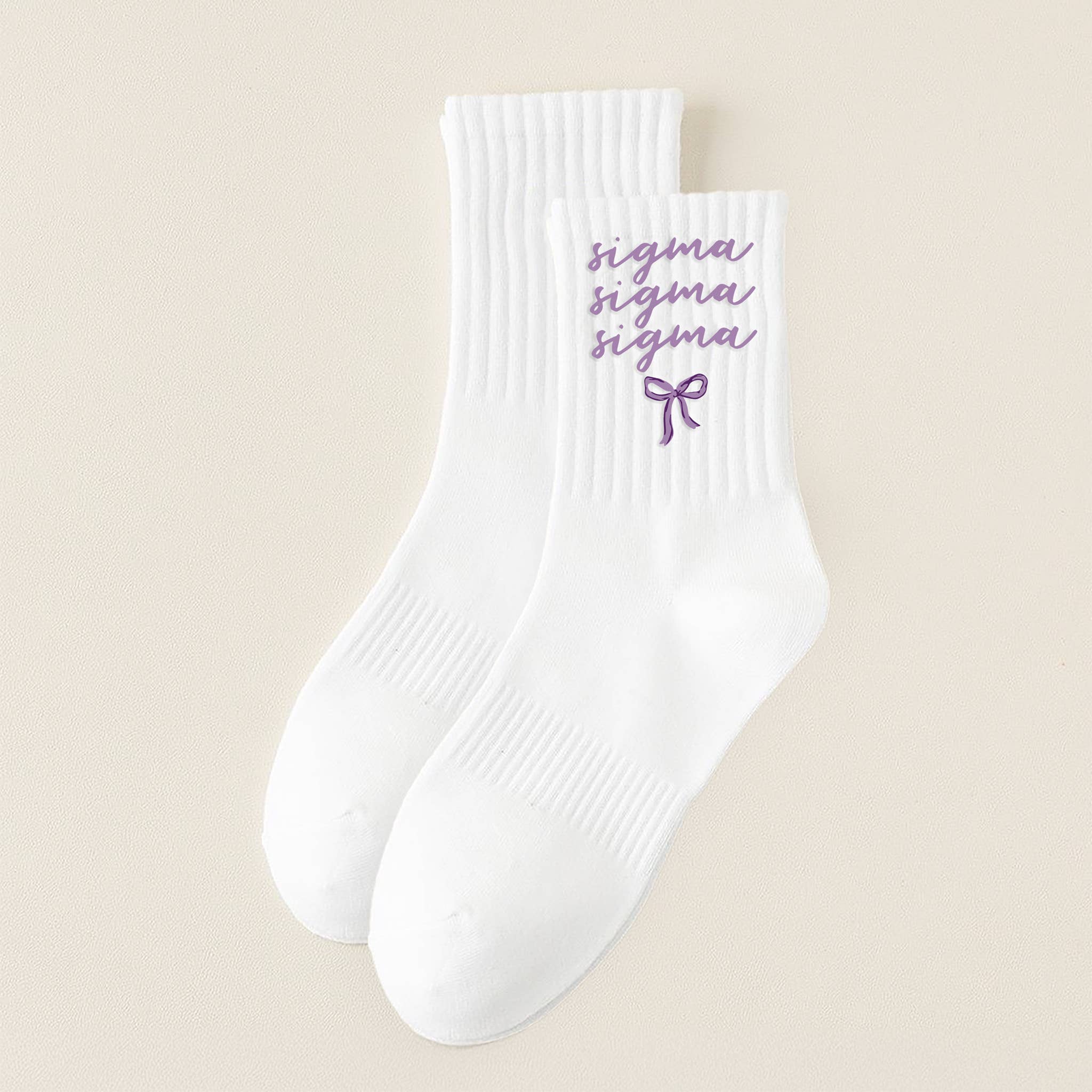 The Darling Effect - Vente Porte-clés – femme - Chaussettes montantes brodées de sororité36
