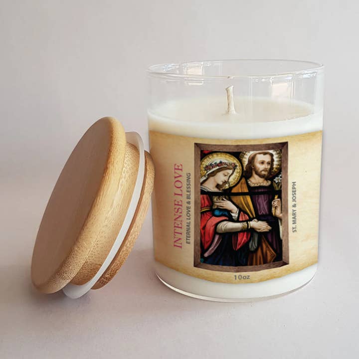 Bougie Intense Love - Angles & Saints pour la vente par Seven Souls Botanicals
