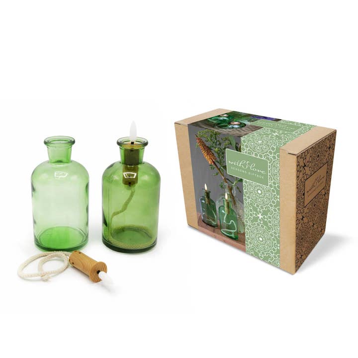 DRYdecorations - Wholesale Gift Box - Giftbox/ cadeau set With love, groen1
