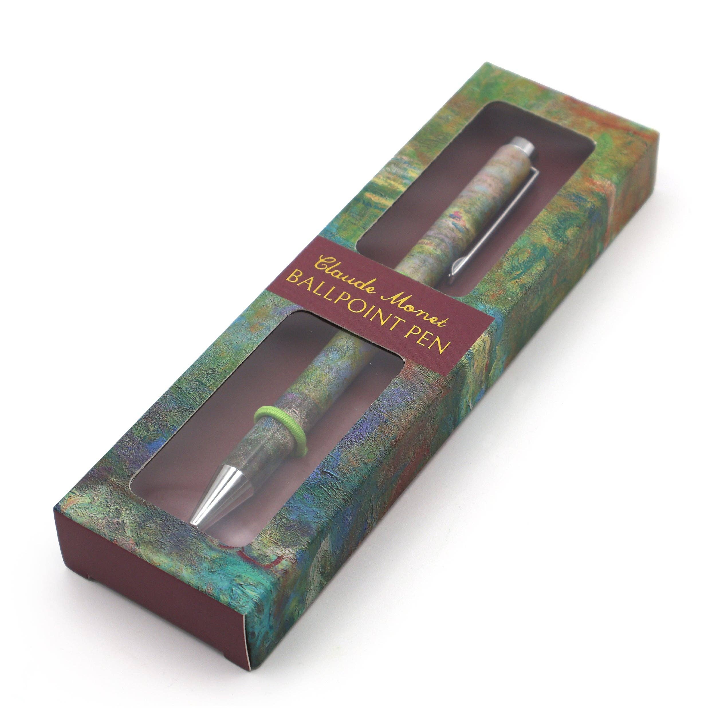 Robert Frederick Ltd – Großhandel Stift – Kugelschreiber Monet Seerosen im Geschenkbox3