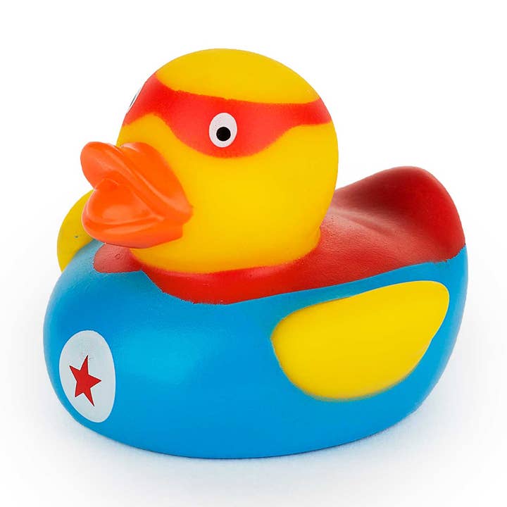 Papera di gomma supereroe per la vendita all'ingrosso da parte di Isabelle Laurier