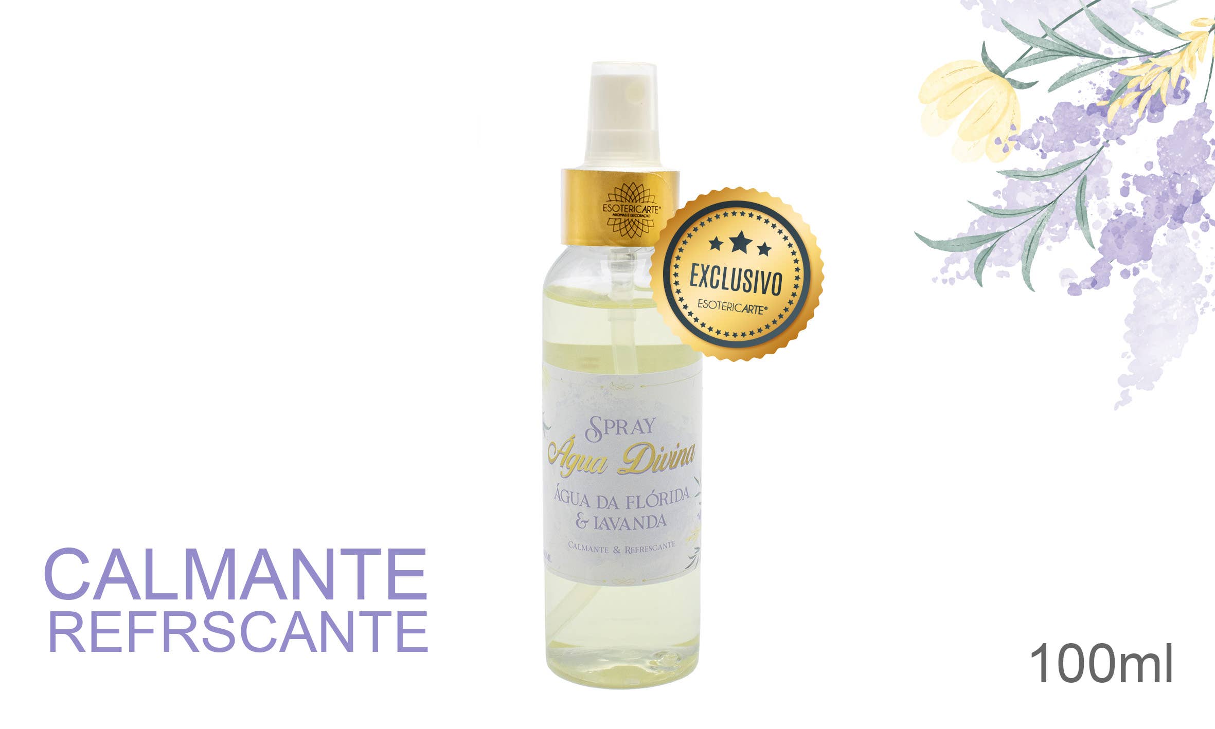 Esoterica Arte – wholesale Rums- och linnespray – Spray Florida Vatten/Lavendel 100 ml (3 st)0