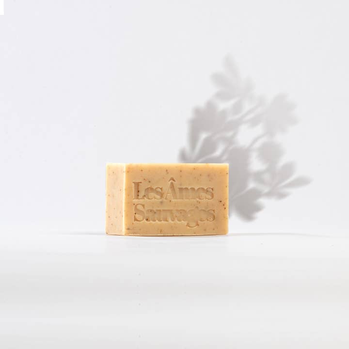 LES ÂMES SAUVAGES - Wholesale Bar Soap - Chestnut organic soap - Generous & protective - 100g