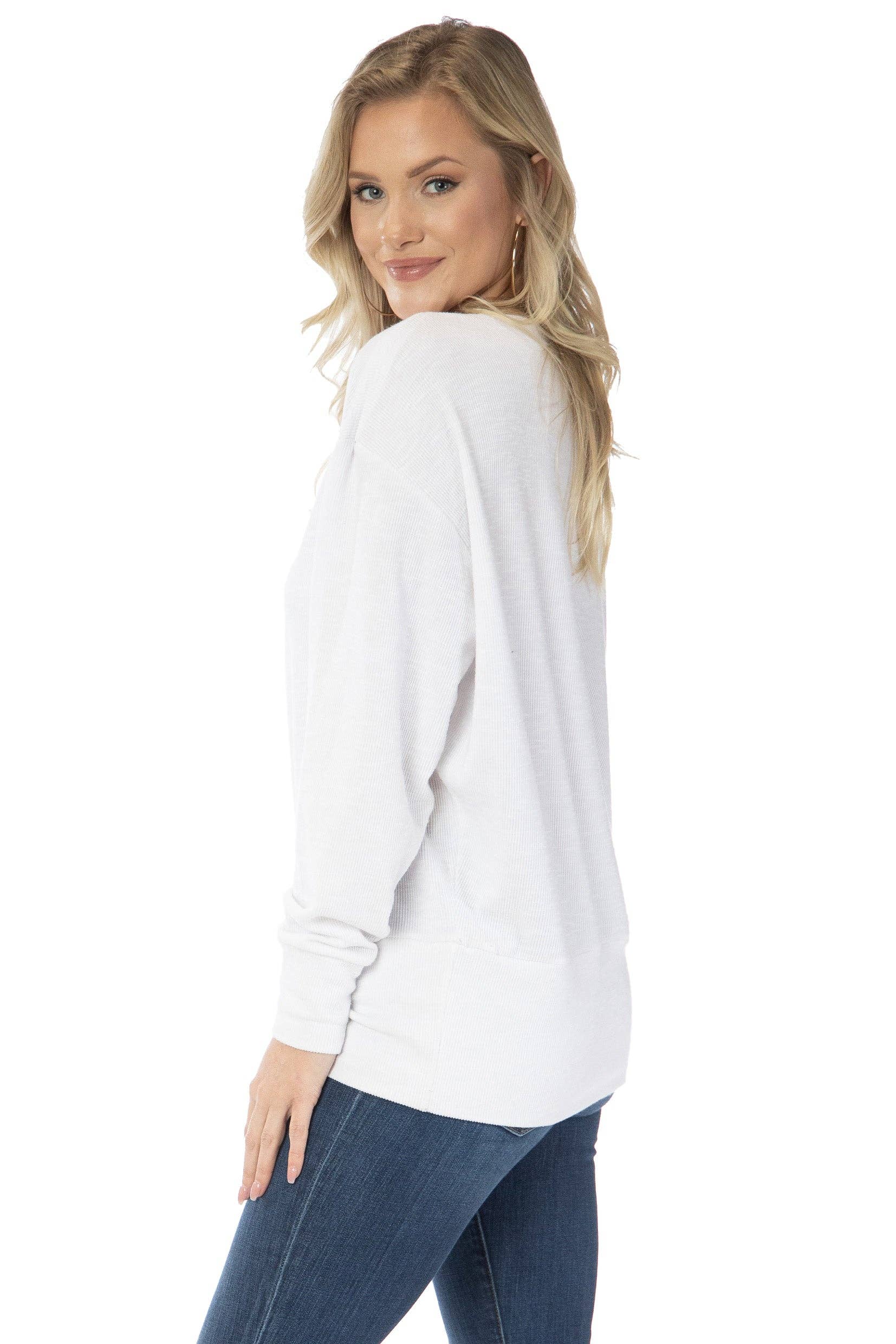 Flying Colors Apparel - Wholesale Knit Top - Women's - West Virginia Mountaineers Lainey Tunic3