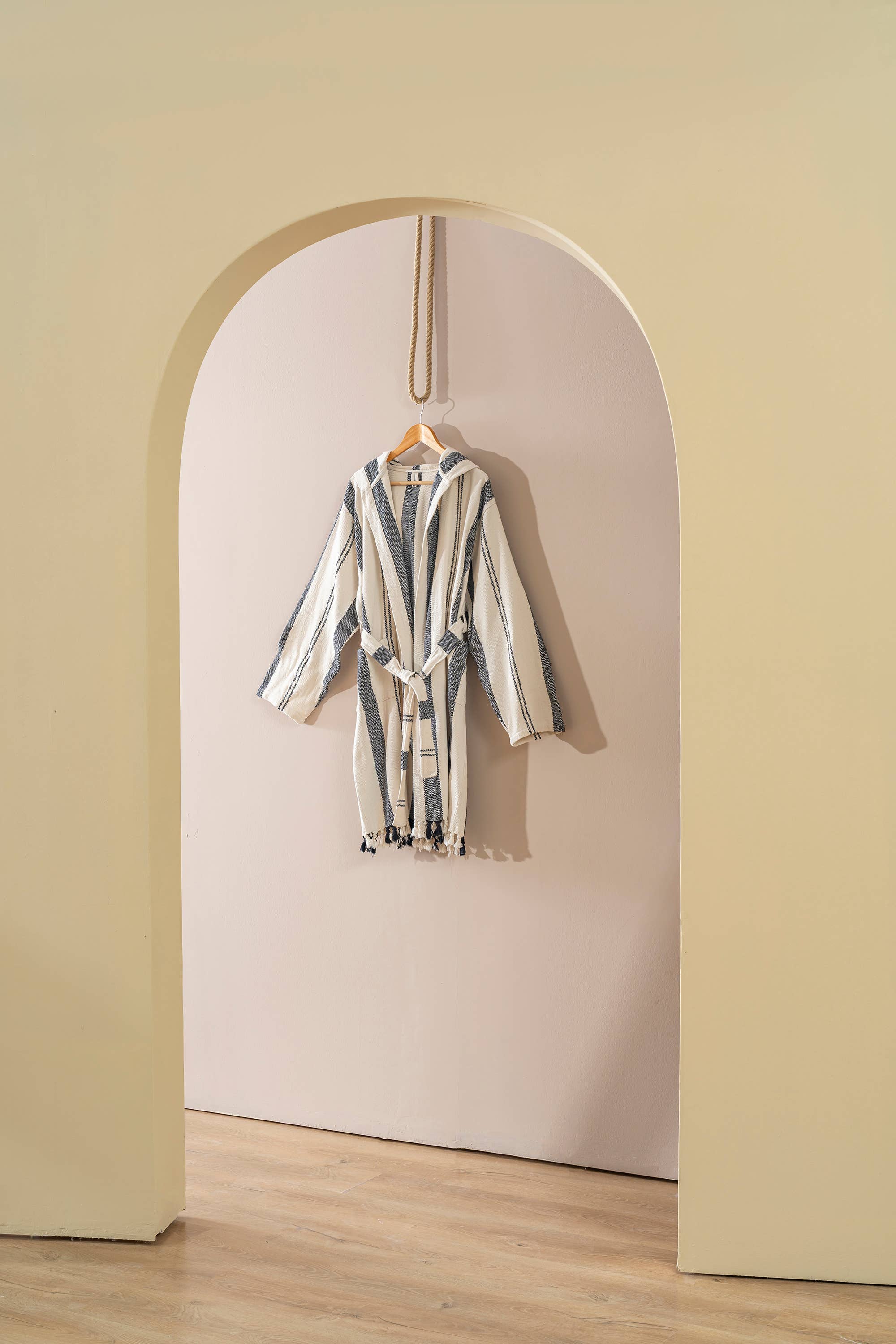 Kikoya – wholesale Robe – Unisex – Bathrobe Turkish Cotton Light Weight Quick dry Resort Robe5