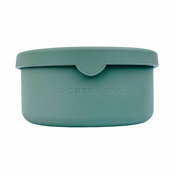 DOG BOWL - PALM for wholesale by Ports and Paws