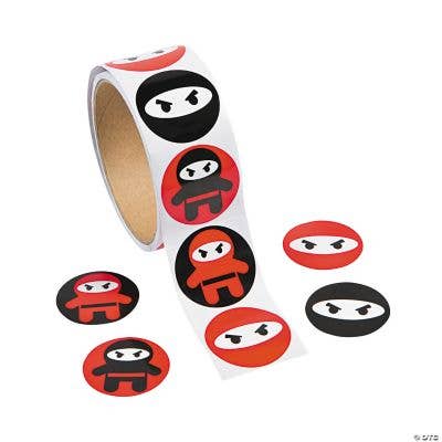 Fun Express - Wholesale Sticker - Kids & Baby - NINJA ROLL STICKERS