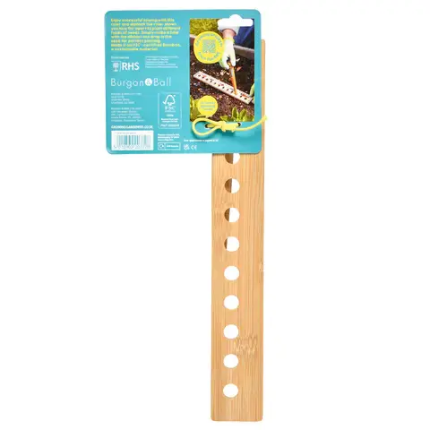 Burgon and Ball – wholesale Garden tool – NEW Growing Gardeners Planting Ruler and Dibber FSC100%2