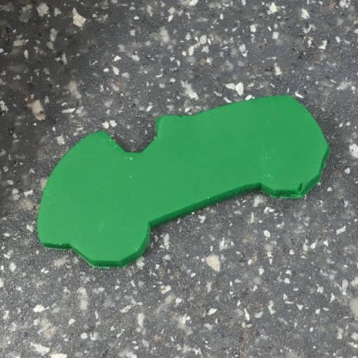 Racecar koekjessnijder (niet metaal) voor wholesale door CookieCutterSupply