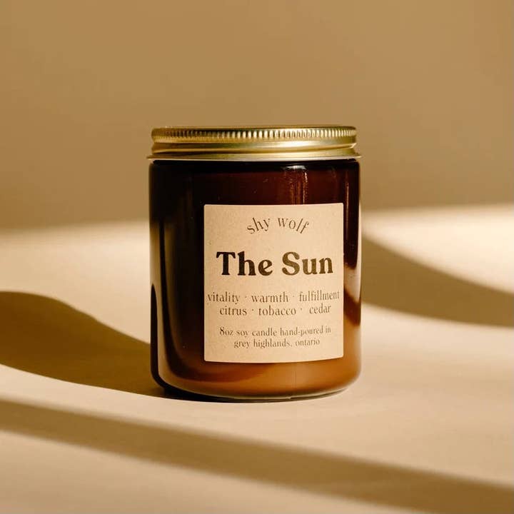 The Sun for wholesale by Shy Wolf Candles