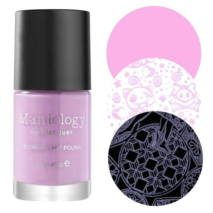 Maniology – wholesale Nail polish set – The Gardener: 6-Piece Creamy Pastel Stamping Polish Set4