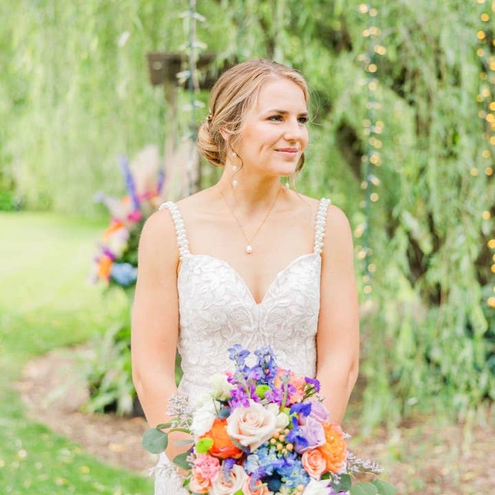 DRIP JEWELRY - Wholesale Pendant/Charm Necklace - Blakely Satellite Pearl Necklace2