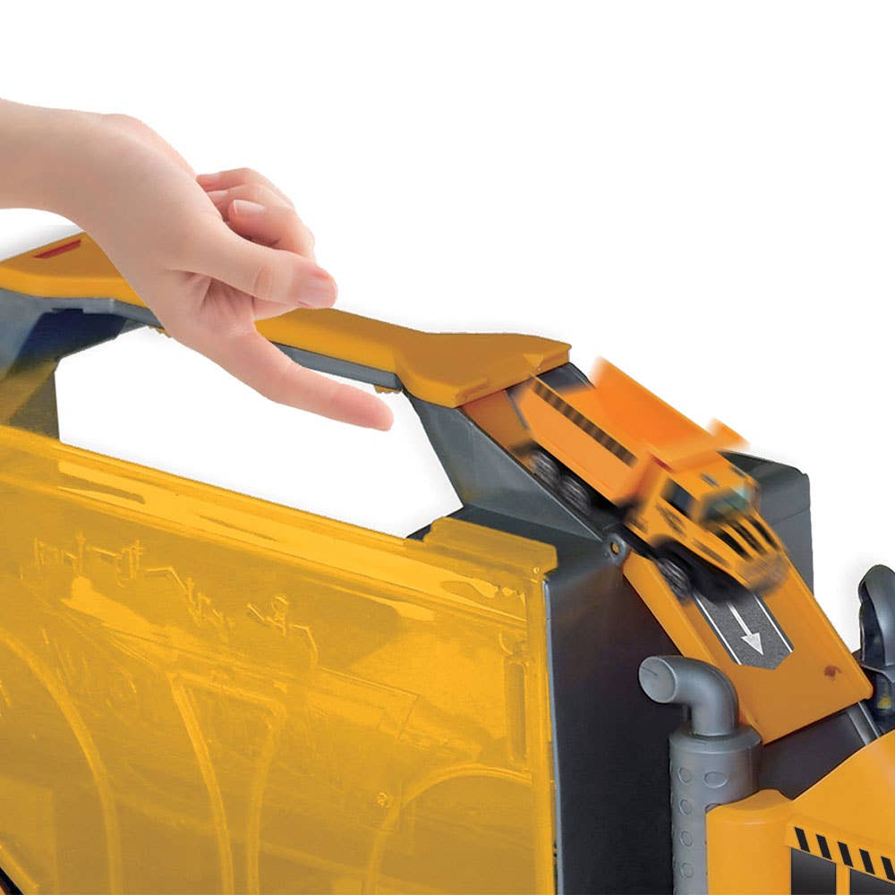 AJ Aguiar - Wholesale Toy Car/Truck - Kids - 2 In 1 Construction Truck And Container With Vehicles And Track4