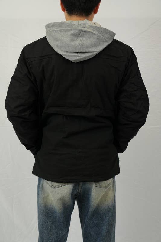 Lime Tree Clothing Inc. - Wholesale Shirt Jacket/Shacket - Men's - Men's Duck Canvas Hooded Shirt Jacket – Stylish & Versatile 6