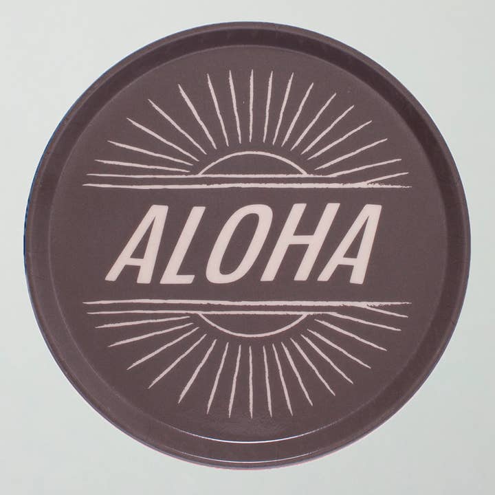 Aloha Drink Bricka för wholesale av Atlantic Folk