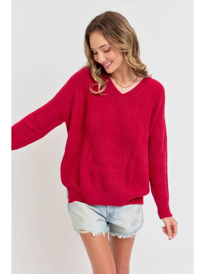 Sweet Lovely by Jen - Wholesale Knit Sweater - Women's - EVERYDAY CASUAL SWEATER55
