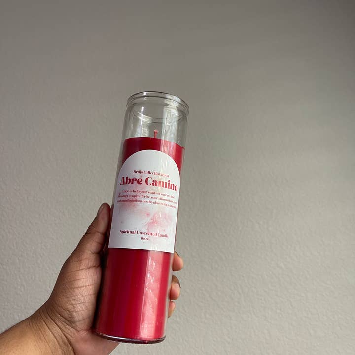 BrujaTalks Botánica - Vendita all'ingrosso Candele votive - Candela Abre Camino (Open Road)3