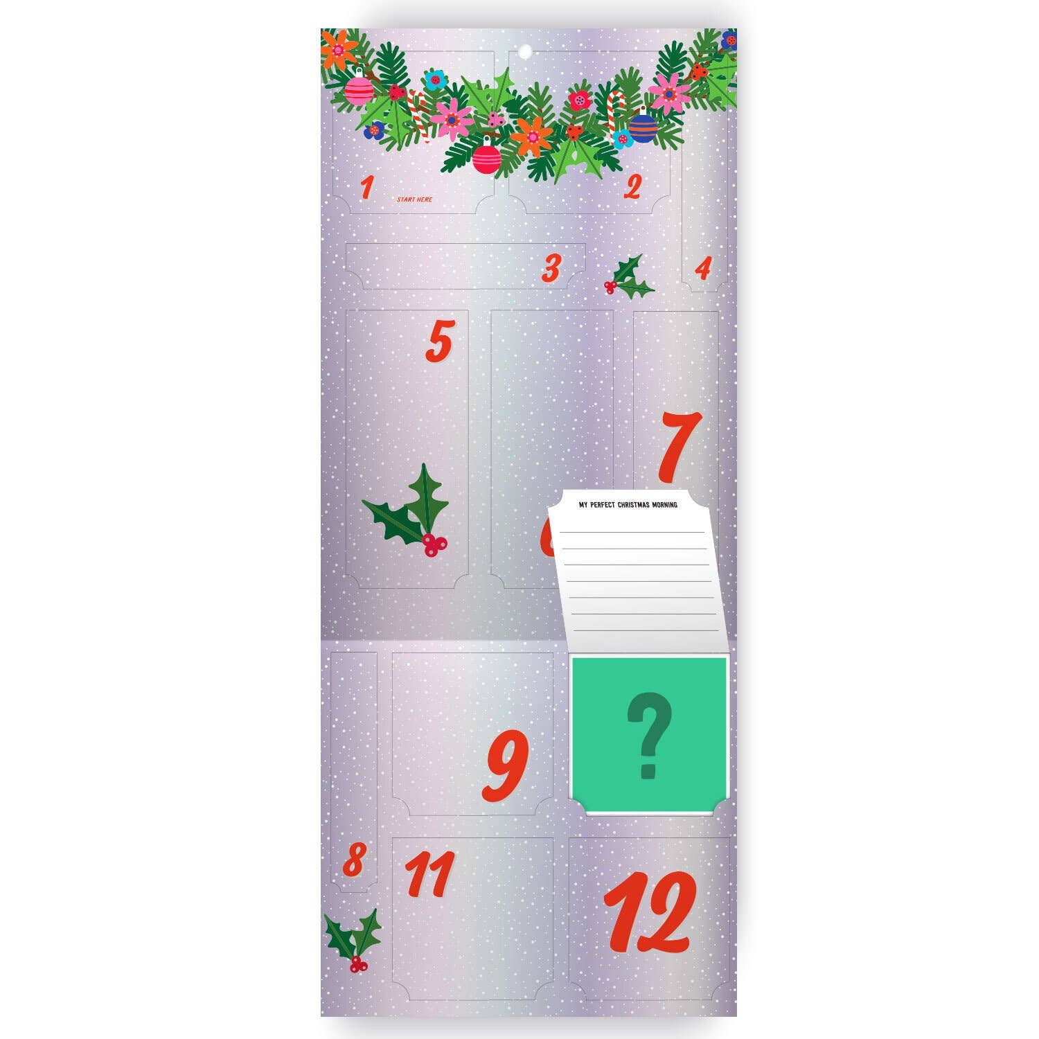 Pipsticks - Wholesale Calendar - Merry Christmas Sticker Advent Calendar2