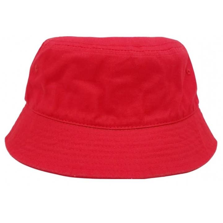 DOBBI - Wholesale Bucket Hat - Women's - PLAIN WASHED COTTON FISHERMAN BUCKET HATS10