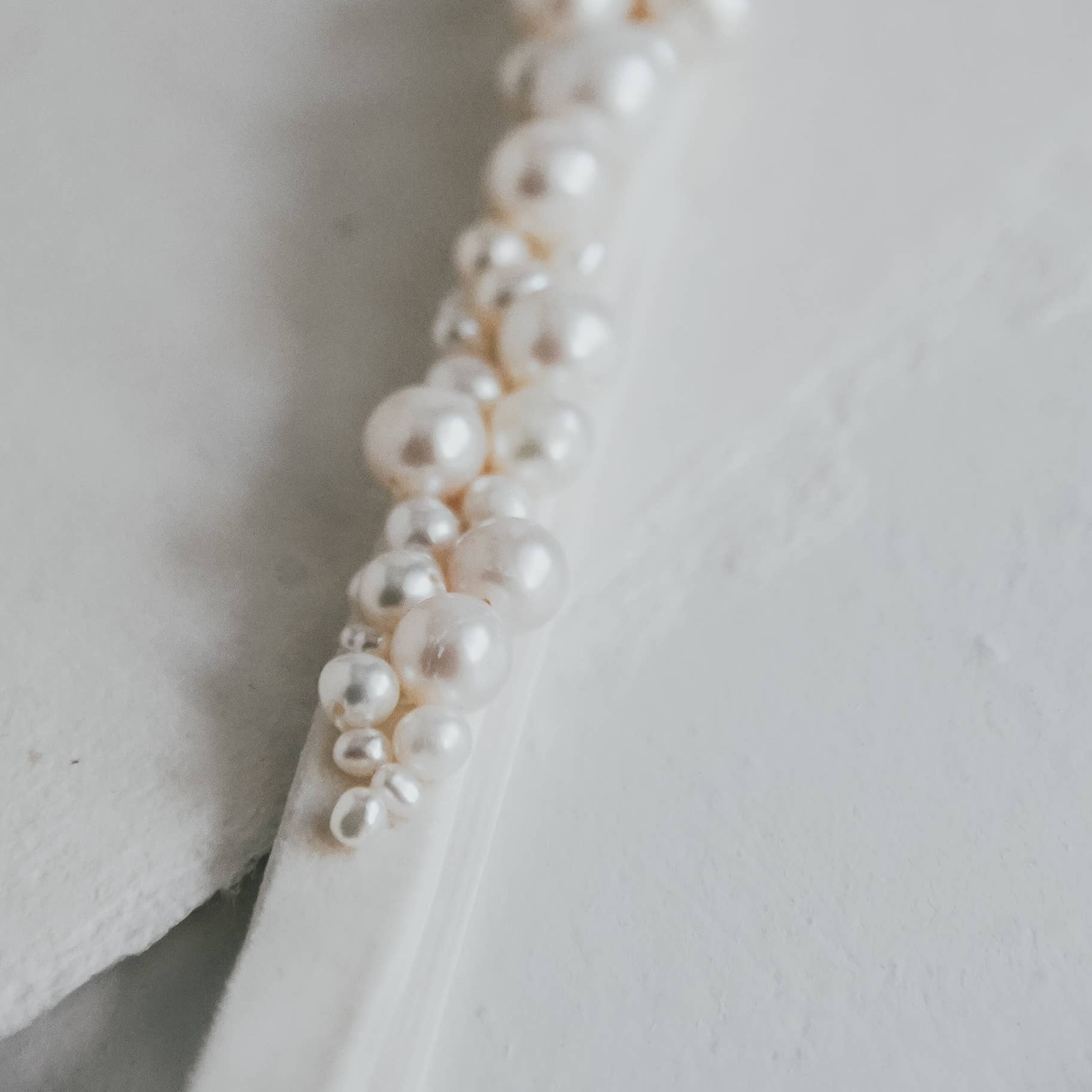 Bespoke Bridal – wholesale Garter belt – Women's – Aphrodite Pearl Cluster Garter2