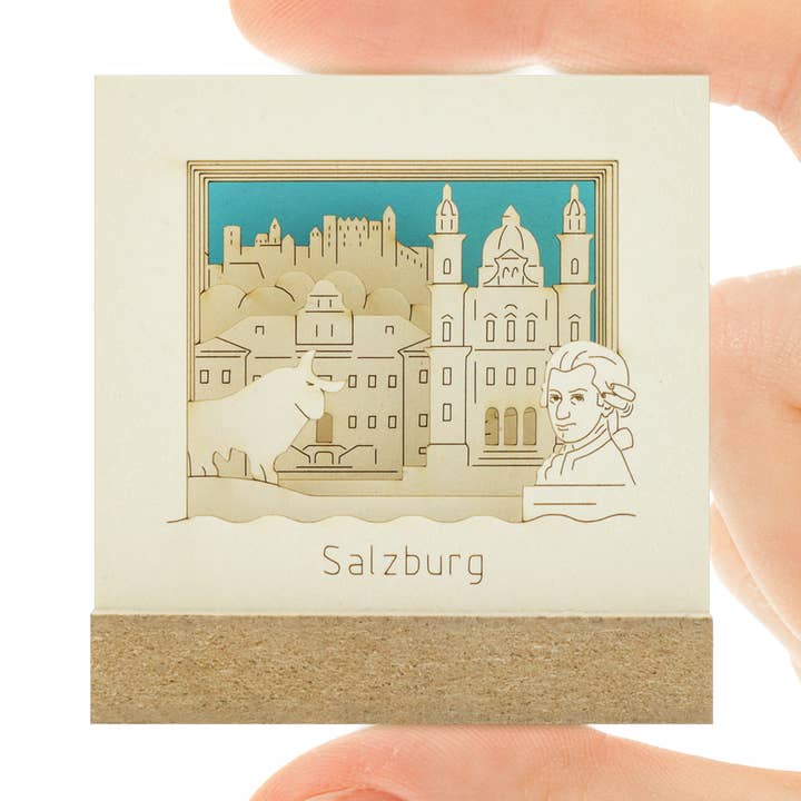SILHOUBOX - Wholesale DIY Craft Kit - Salzburg-Silhoubox M — gift item0