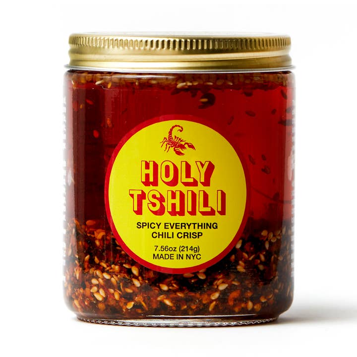 Holy Tshili Spicy Everything Chili Crisp for wholesale by Holy Tshili