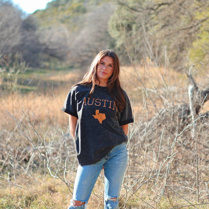 Austin Texas T-shirt för wholesale av Tailspin Supply Co.